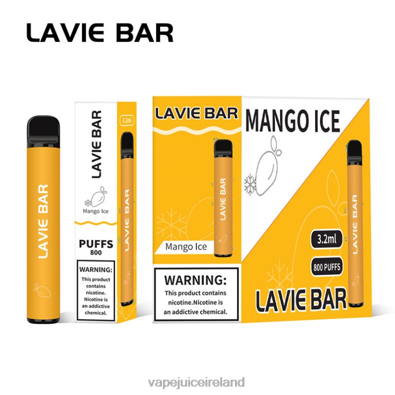 Vape Pods Ireland - LAVIE BAR 800 Puffs Mango Ice TVF2X309