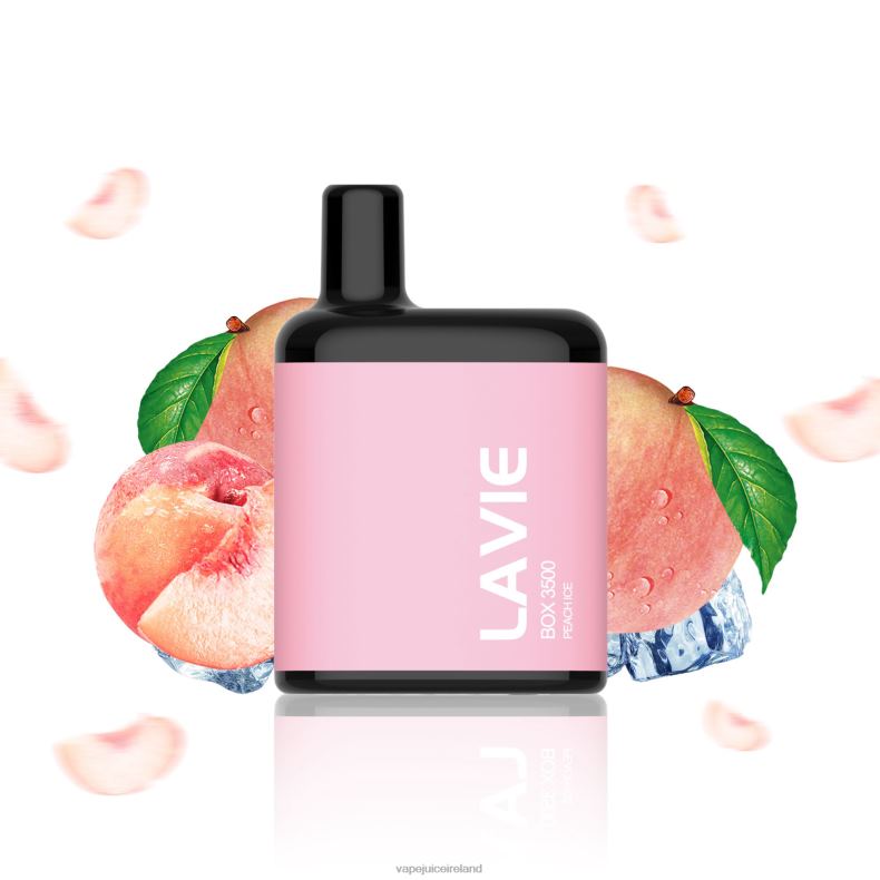 Vape Pods Ireland - LAVIE BOX 3500 Puffs Peach Ice TVF2X209