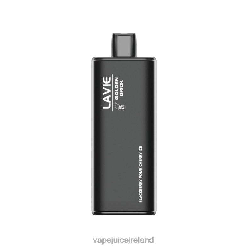 Vape Pods Ireland - LAVIE GOLDEN BRICK 10000 Puffs Blackberry Pome Cherry Ice TVF2X54