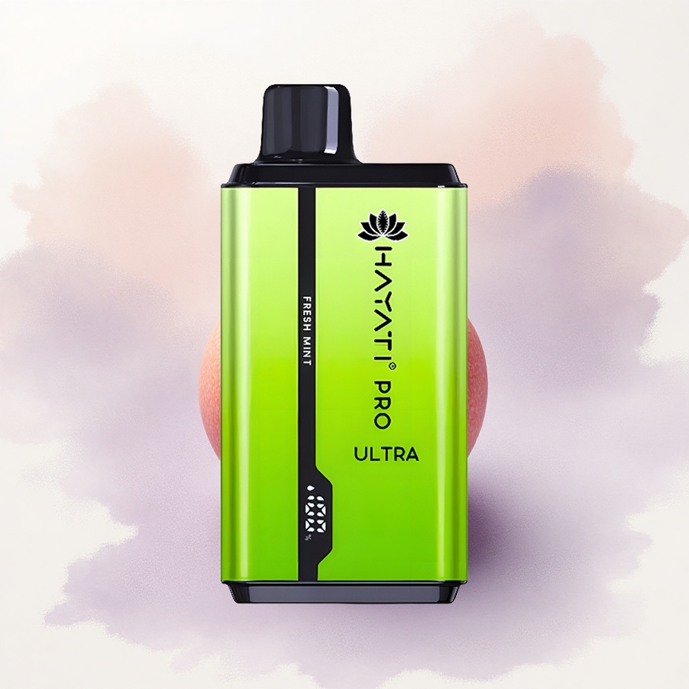 Hayati Pro Ultra 15000 Puffs Fresh Mint 850mAh 2 12ml