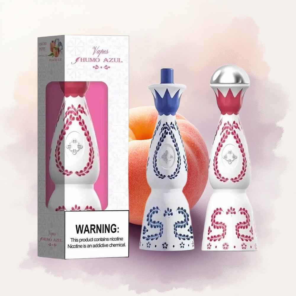 Humo Azul 15000 Puffs Peach Mango Pineapple 5% Nicotine 500mAh
