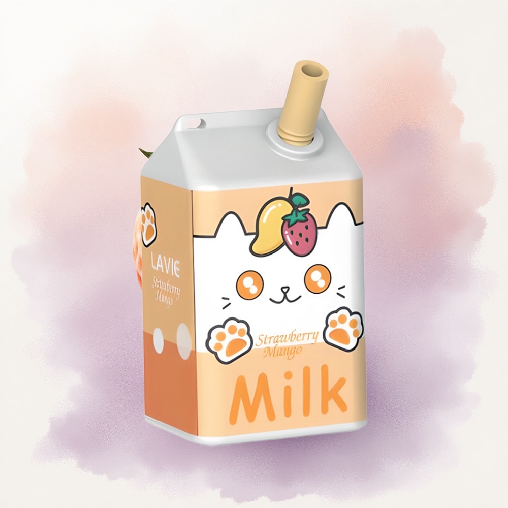 Lavie Milk 7000 Puffs Strawberry Mango 16ML 5% Nicotine