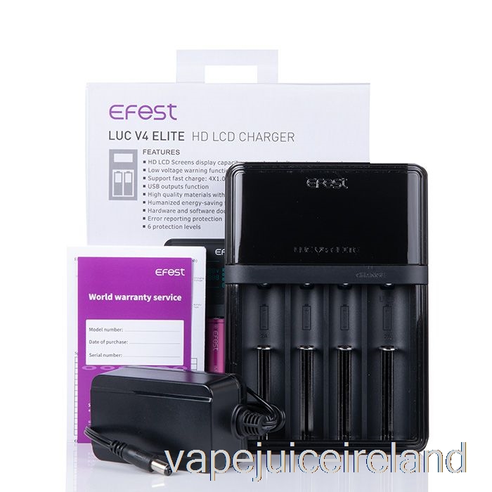 Vape Pod Kits Efest LUC V4 Elite HD LCD Charger