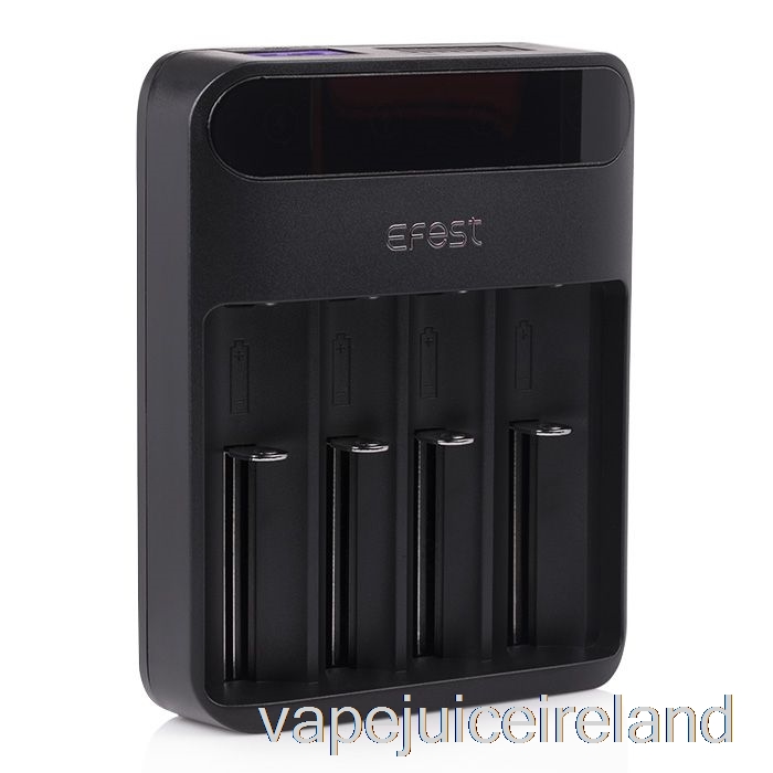 Vape Pod Kits Efest LUSH Q4 4-Bay Intelligent LED Battery Charger