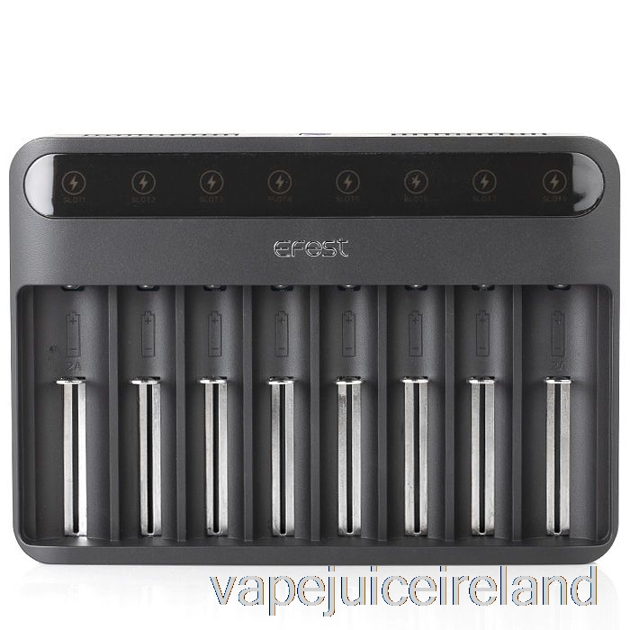 Vape Juice Efest LUSH Q8 8 Bay Intelligent Battery Charger
