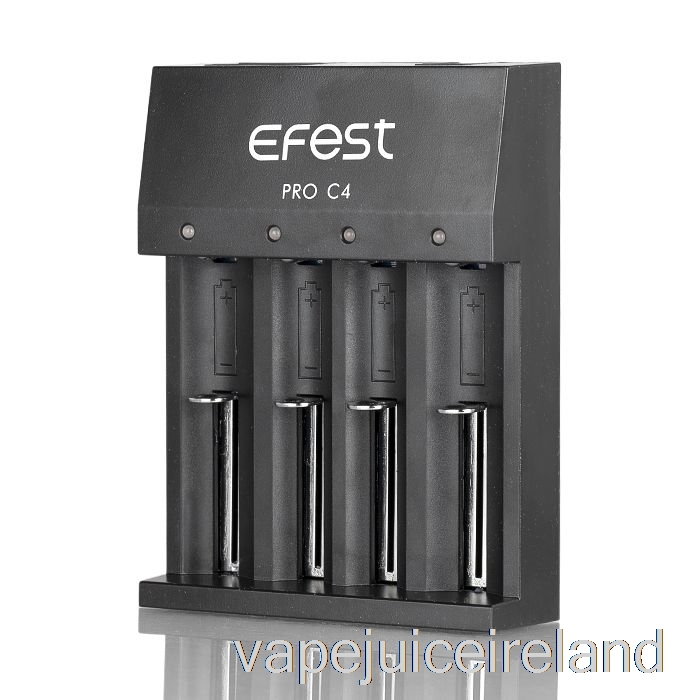 Vape Flavours Efest PRO C4 4-Bay Smart Battery Charger