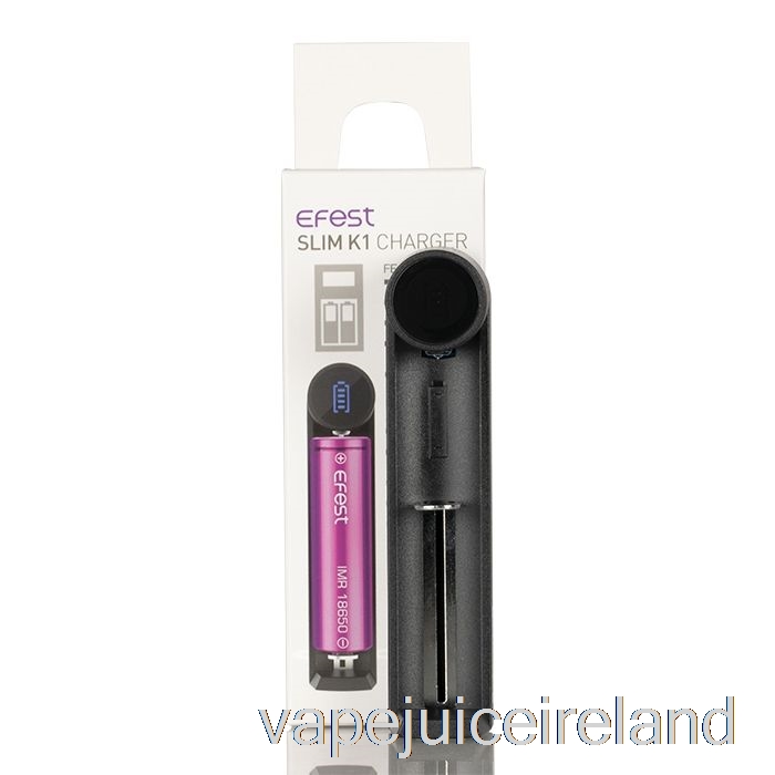 Vape Juice Efest SLIM K1 Single-Slot Battery Charger