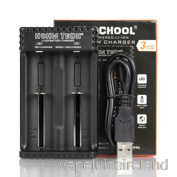 Vape Juice Hohm Tech SCHOOL 2 2A Mic-USB Charger