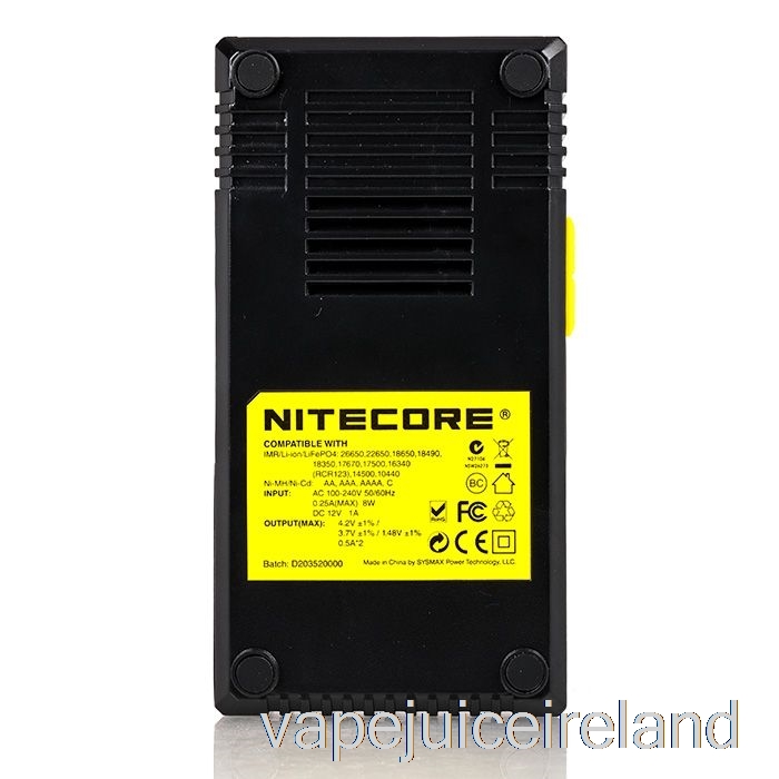 Vape Juice Nitecore D2 Battery Charger (2-Bay)