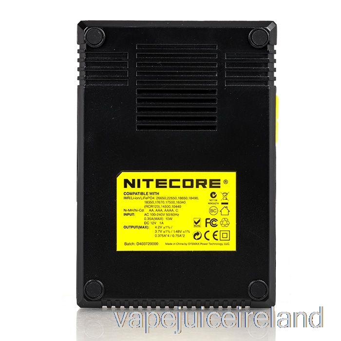 Vape Juice Nitecore D4 Battery Charger (4-Bay)