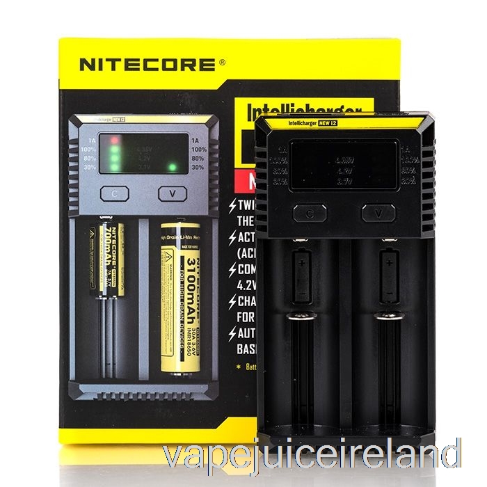 Vape Pod Kits Nitecore i2 Battery Charger (2-Bay)