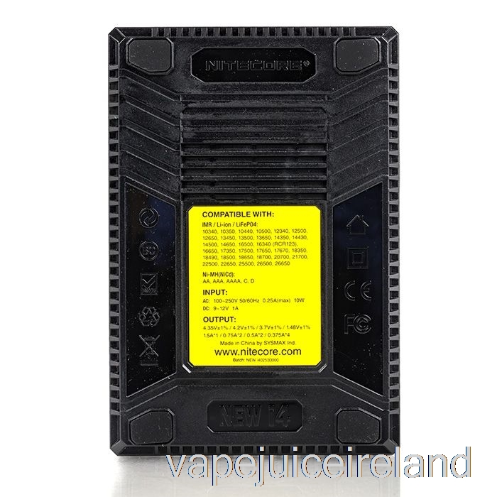 Vape Pod Kits Nitecore i4 Battery Charger V2 (4-Bay)